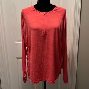 Coolibar coral sun shirt. Size XL. Long sleeve in EUC